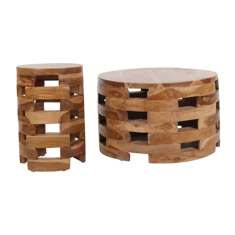 Charnessa Solid Wood End Table
