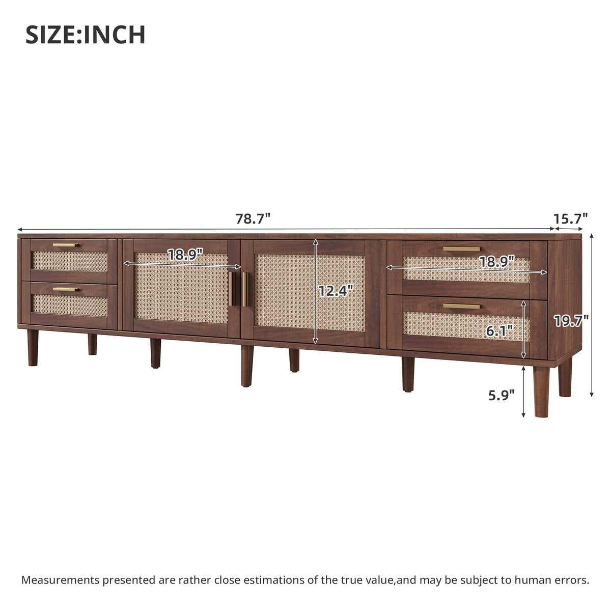 78 Inch TV Stand for TVs Up to 85 Inch