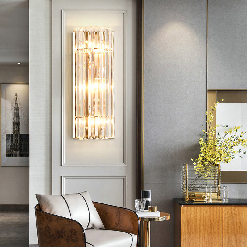 Ariana's Golden Embrace: Sparkling Elegance Meets Modern Functionality