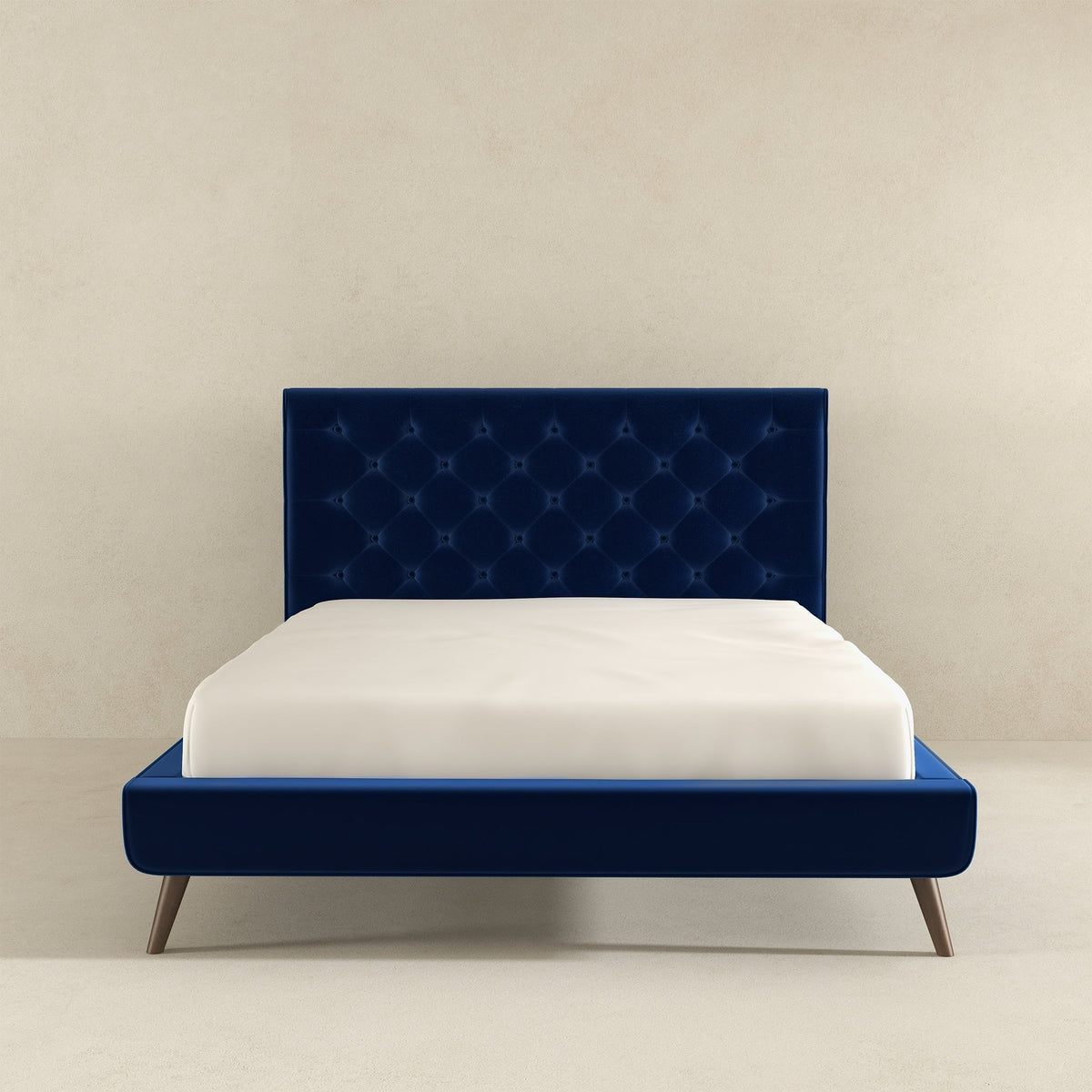 Dillon Mid-Century Modern Platform Bed