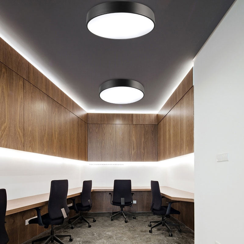 Arianna Modern Flush Mount - Bright & Efficient LED Light for Offices
