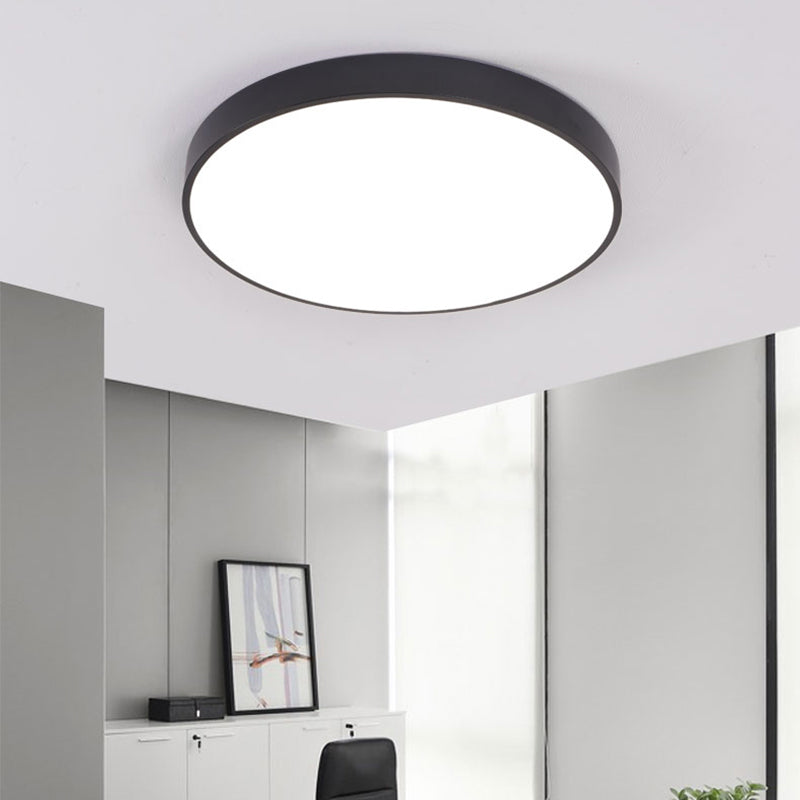 Elise's Modern Meeting Room Light: Minimalist LED Ceiling Lamp