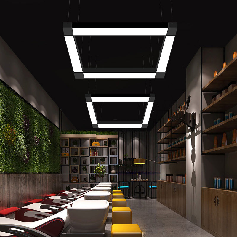 Brinley Modern Linear Chandelier: Brighten Your Conference Room in Style