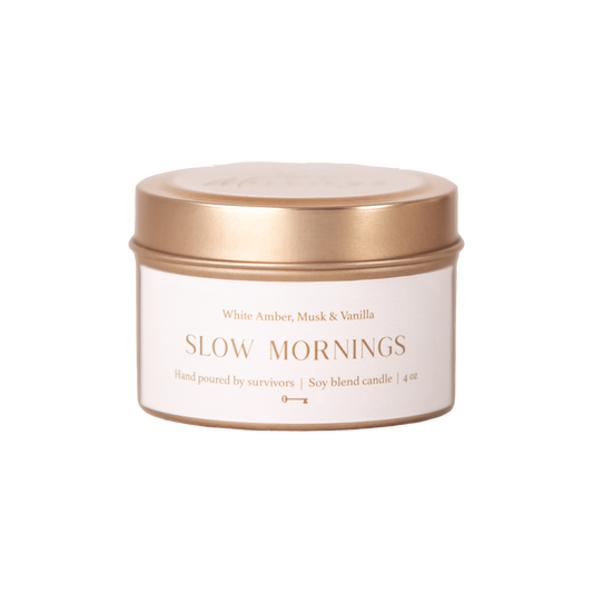 Slow Mornings 4 oz Candle