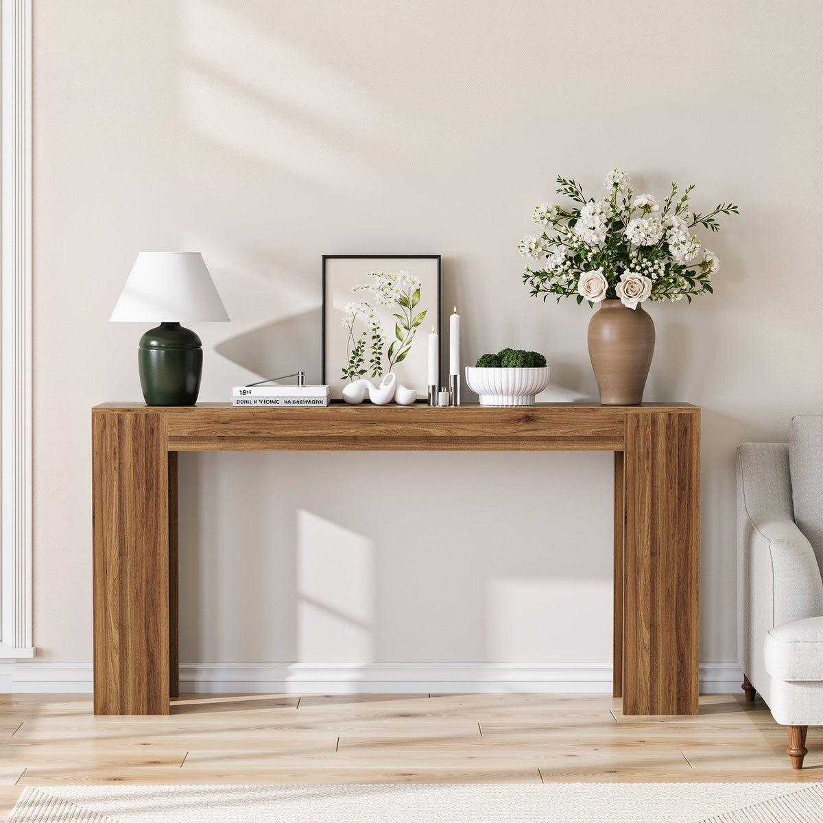 62.99-Inch Extra-Long Entryway Table