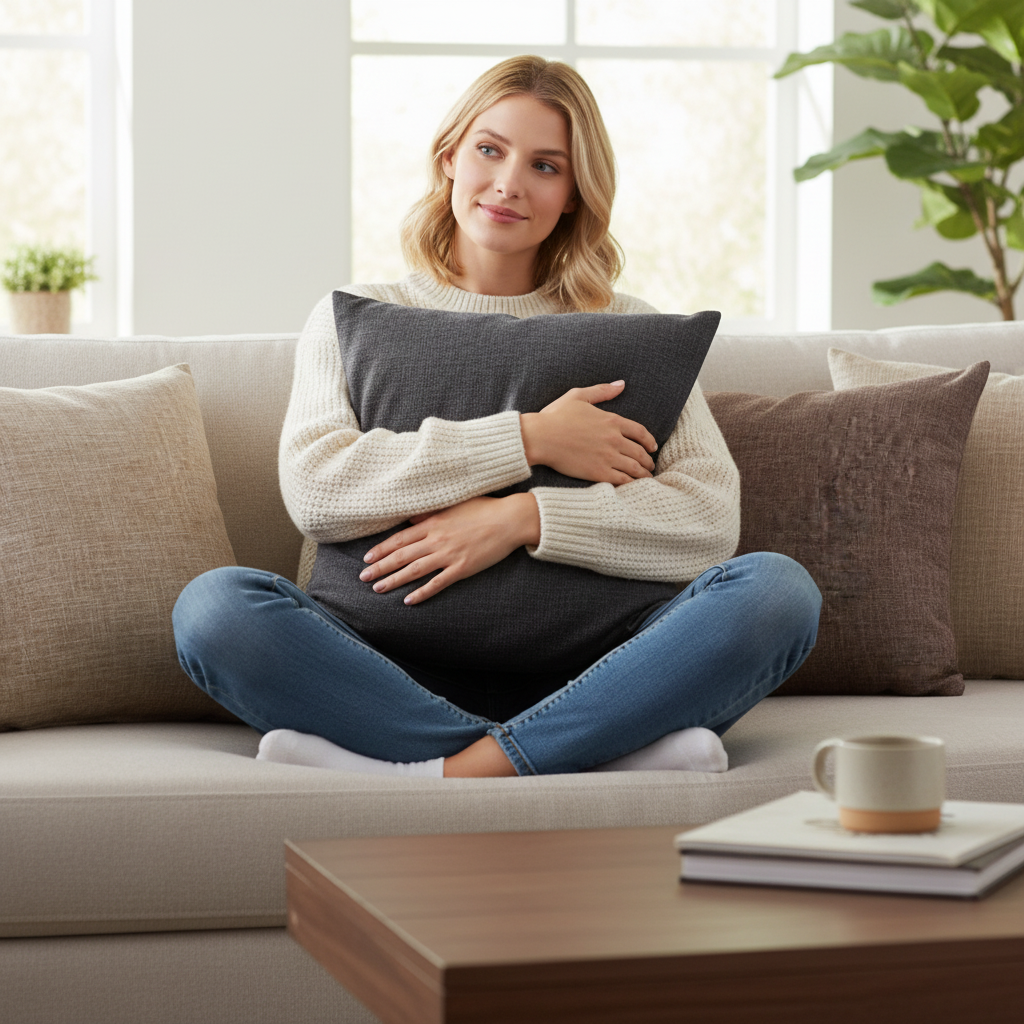 Polyester/Linen Blend Throw Pillow (With Insert) 4 sizes and colors options