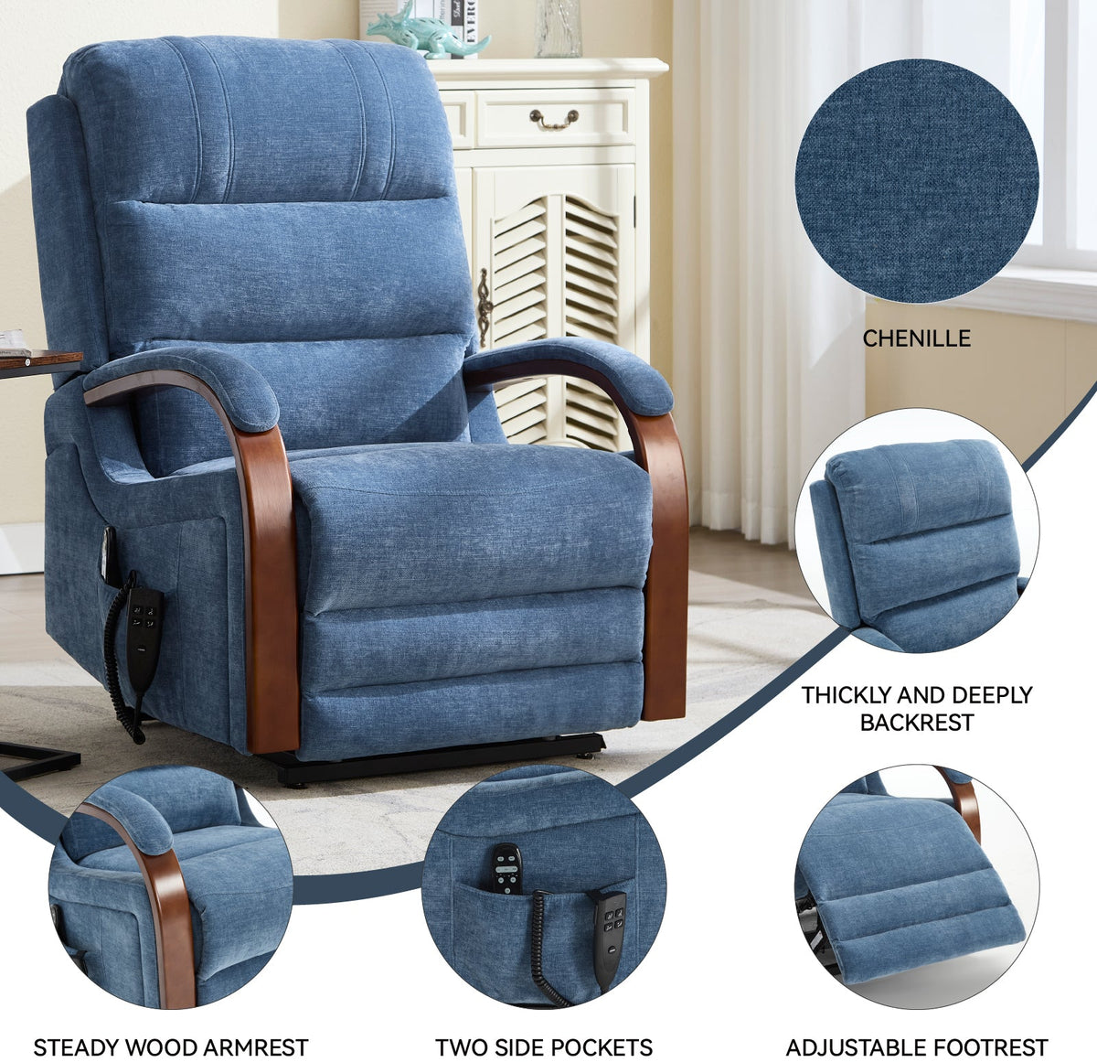 Power Lift Recliner Chair