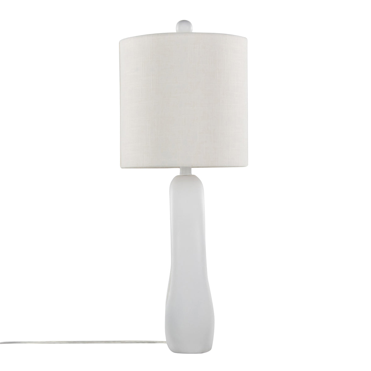 Pearl 29" Contemporary Polyresin Table Lamp in Matte