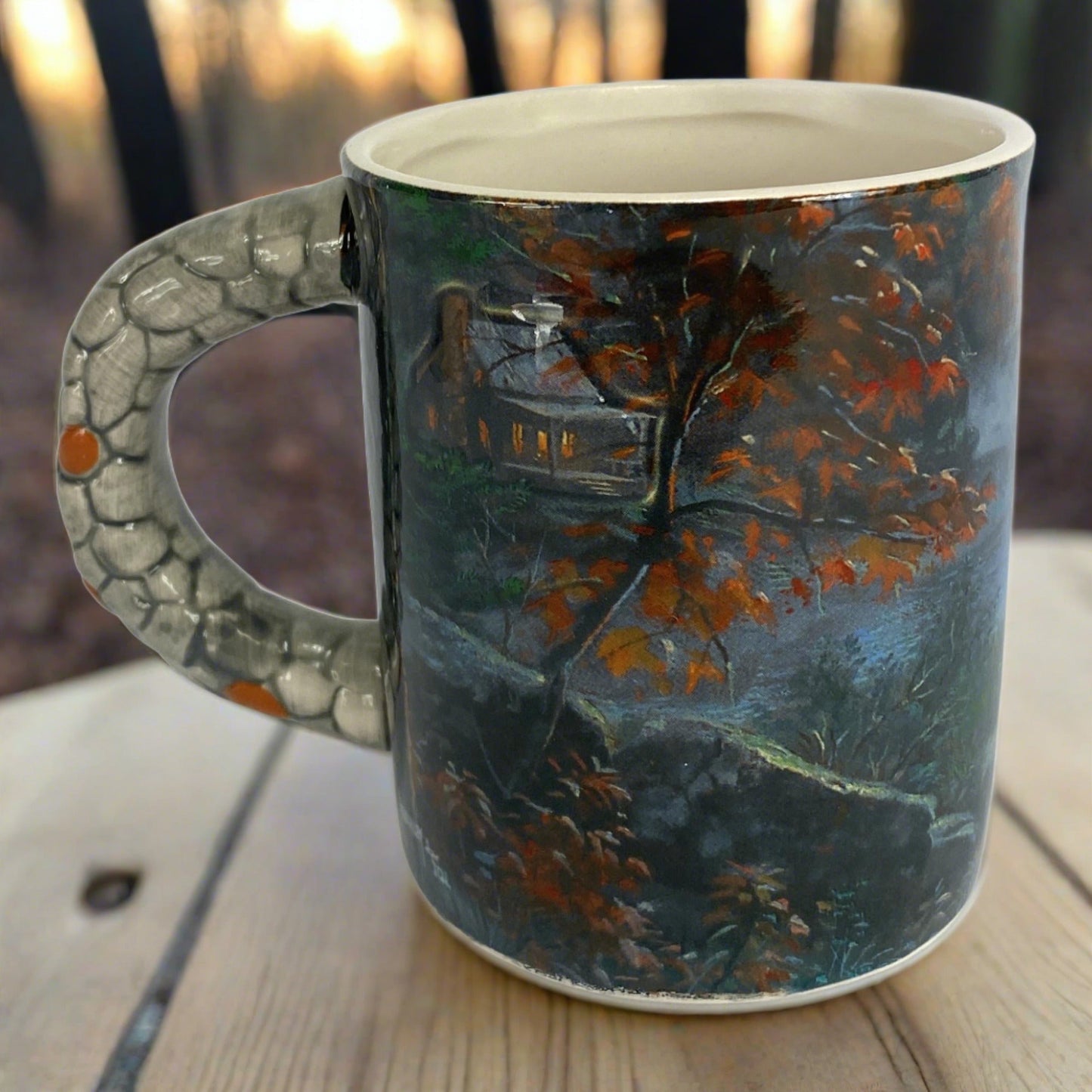 Ceramic Mug 3D 15oz-Bears Scene