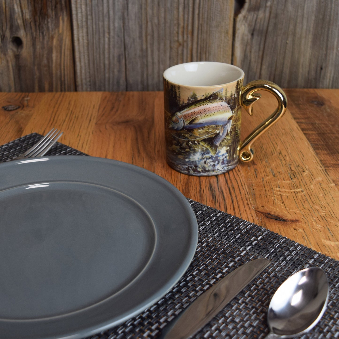 Ceramic Mug 3D 15oz-Rainbow Trout