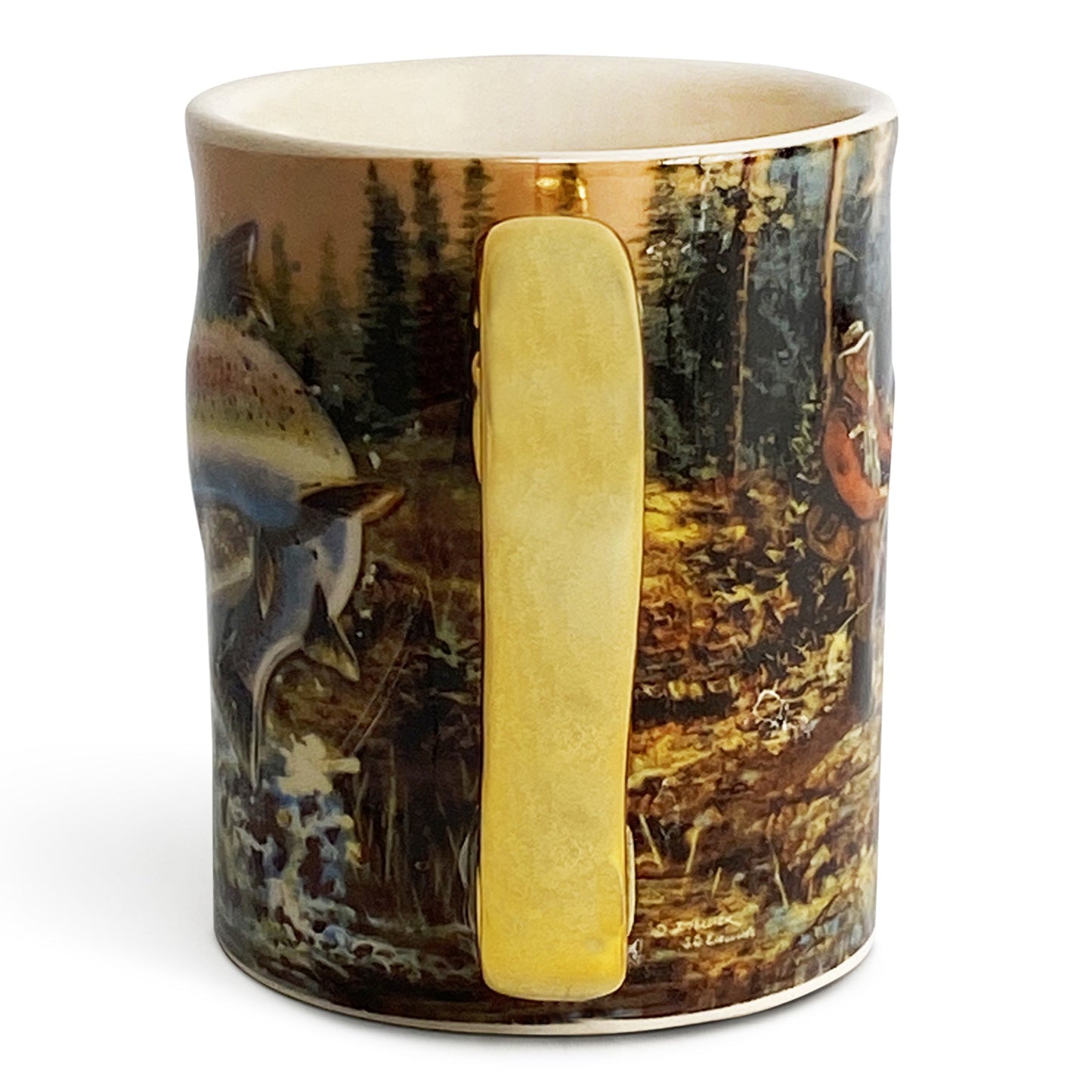 Ceramic Mug 3D 15oz-Rainbow Trout
