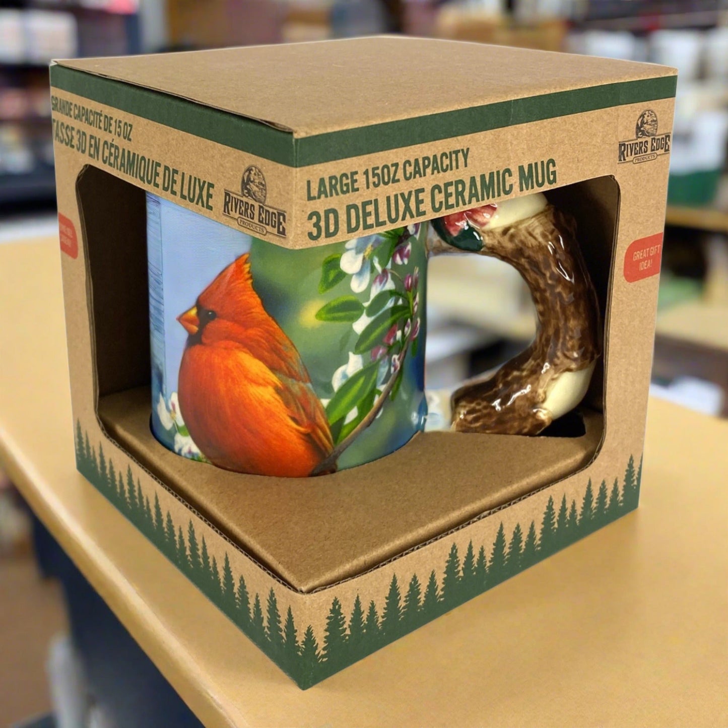 Ceramic Mug 3D 15oz-Cardinal