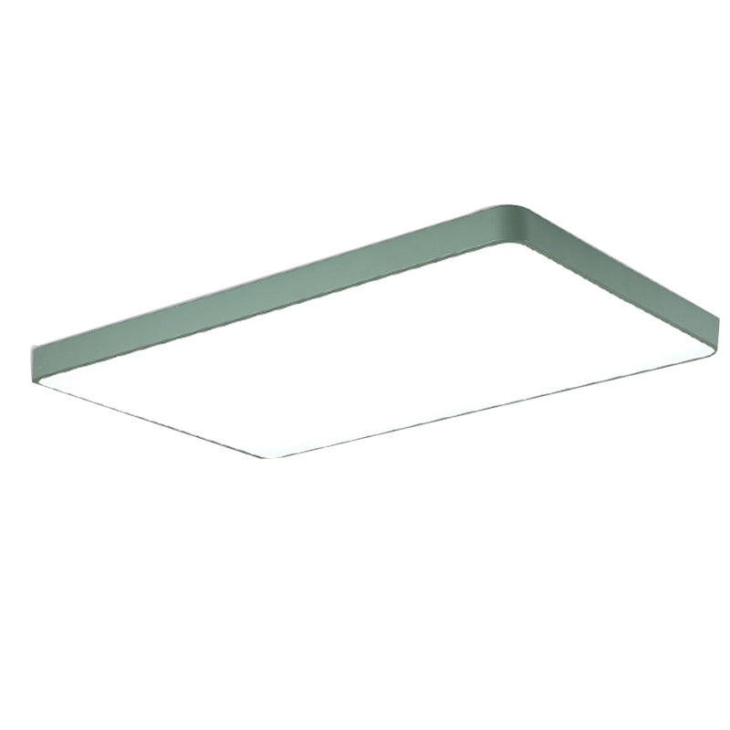 Brighten Your Space with Fun and Color: The Macaron Rectangular Flush Mount