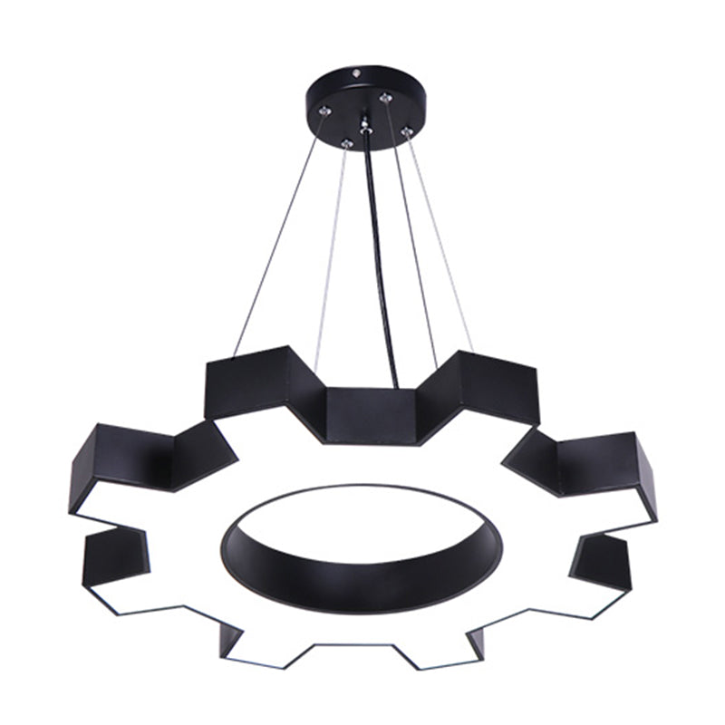 Gear Up for Style and Functionality with the Gear Shaped Gym Pendant Light