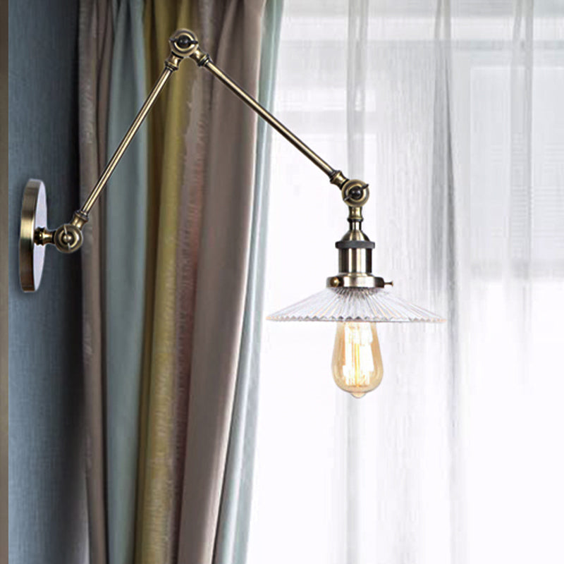 Clara's Prismatic Sconce - Vintage Charm with Modern Appeal