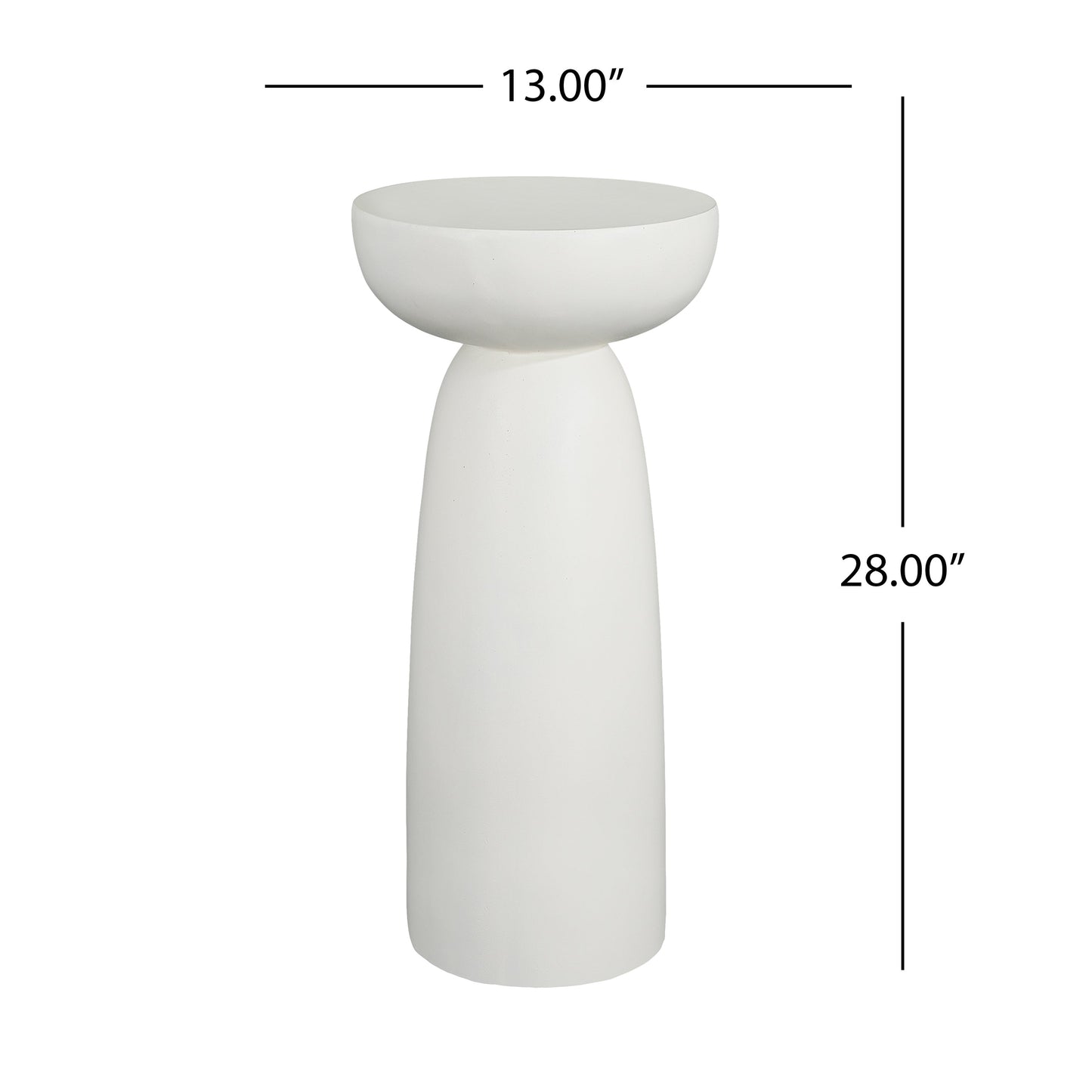 Magnesium Oxide Plant Stand 28 Inch