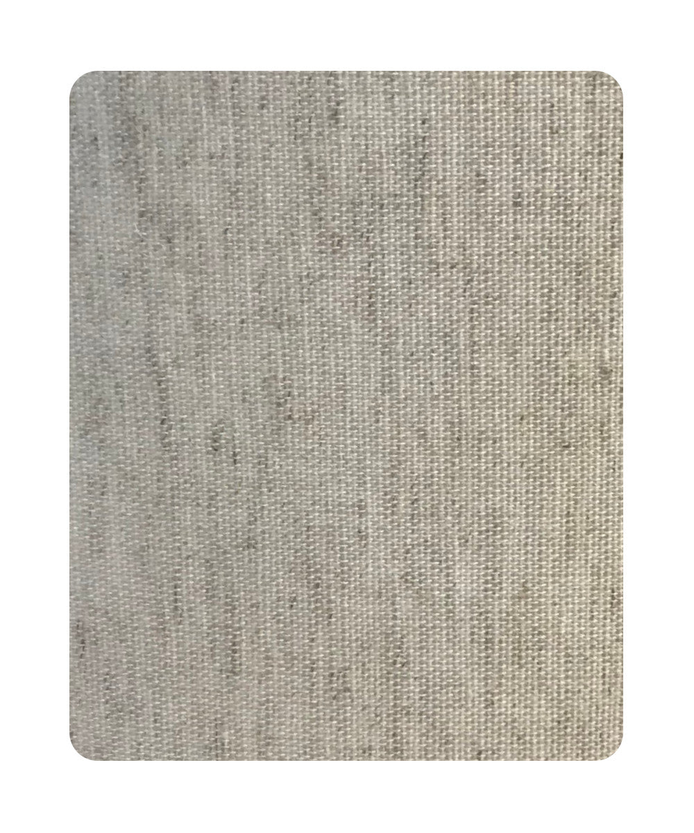 18"W x 10"H Textured Oatmeal Shallow Drum Lampshade