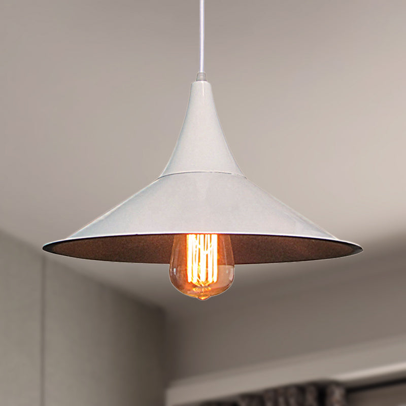 Isabella - Modern Conic Pendant Light (Black or White)