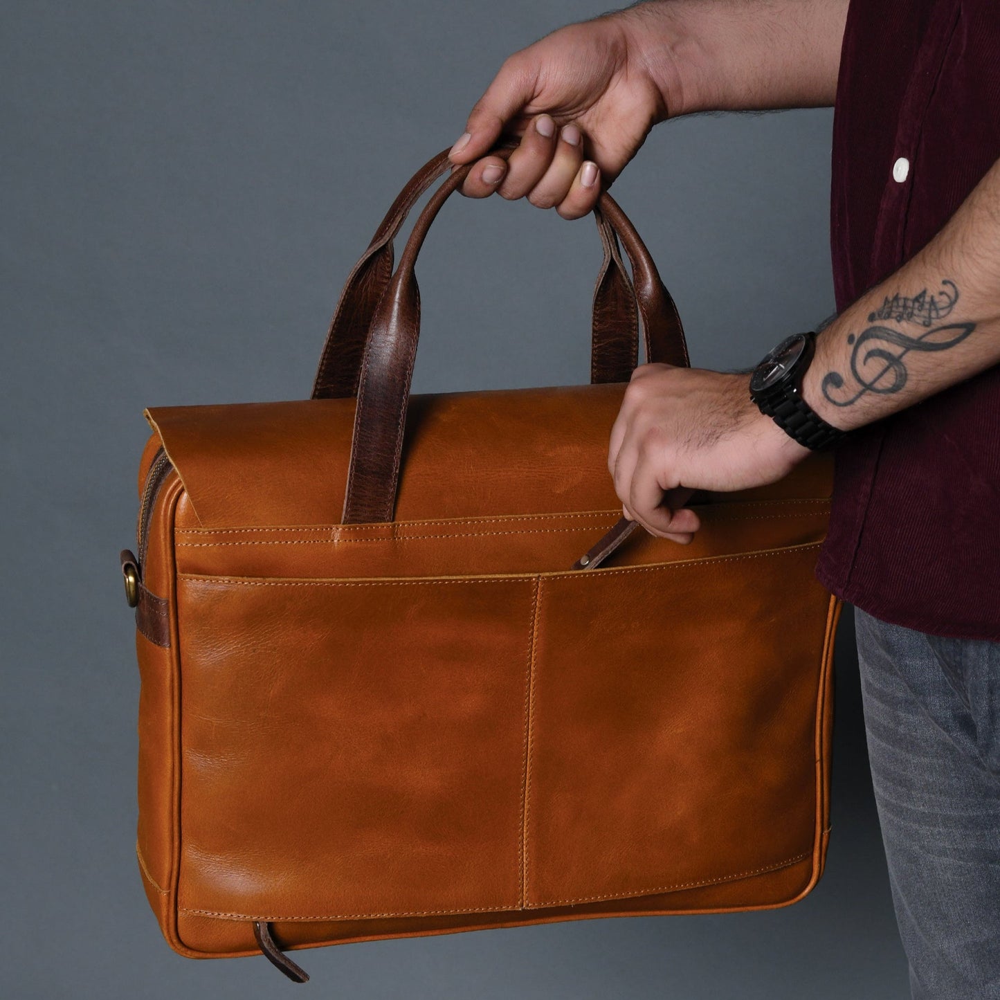 Executive Travel Briefcase Satchel Bag