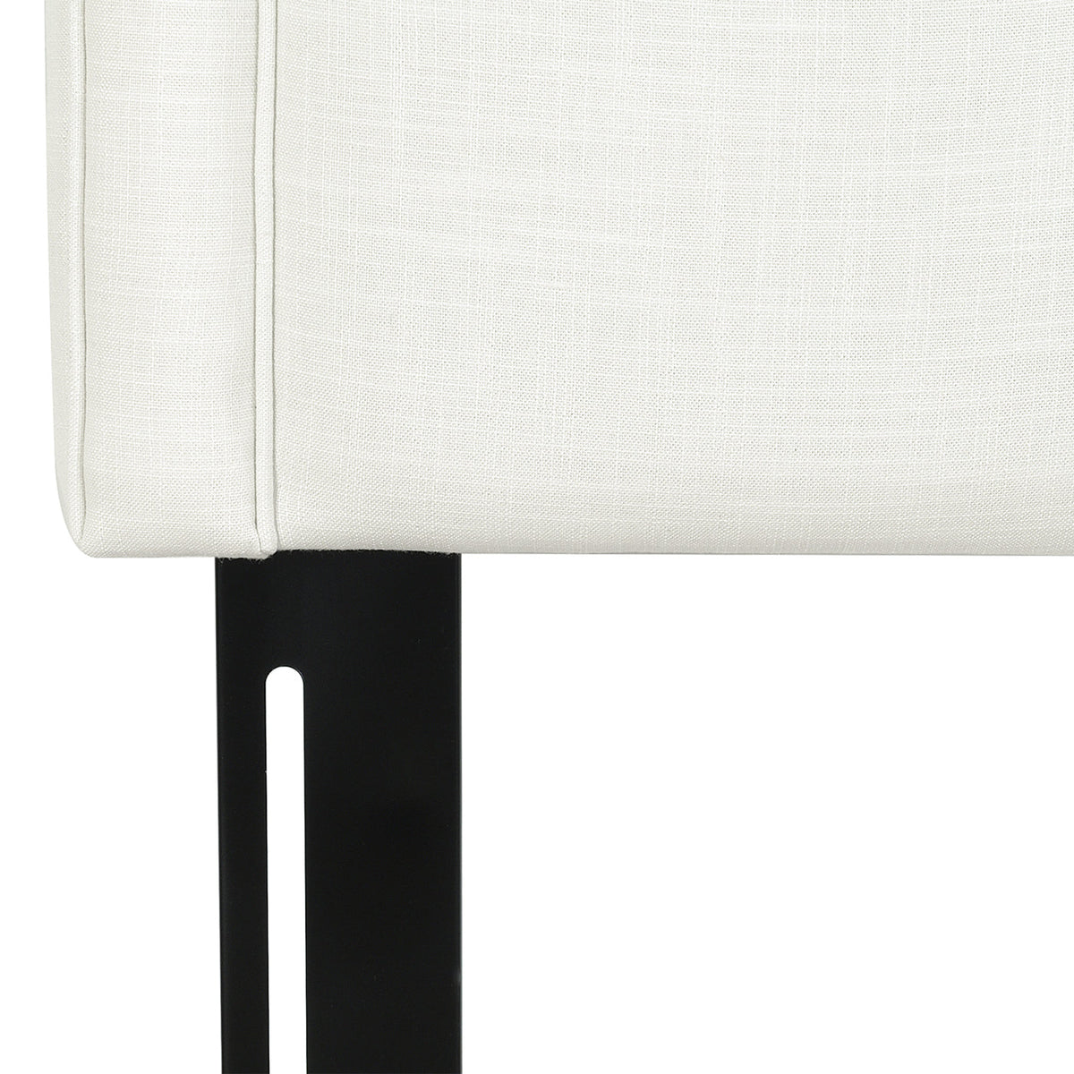 Catherine Upholstered King Headboard, Antique