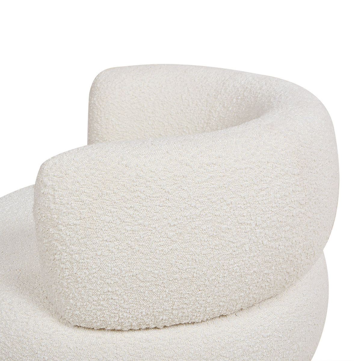 Fuji 360 Swivel Low Barrel Back Accent Chair