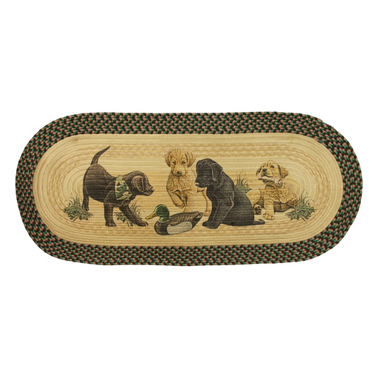 Braided Rug 48-inch Oval-Labs