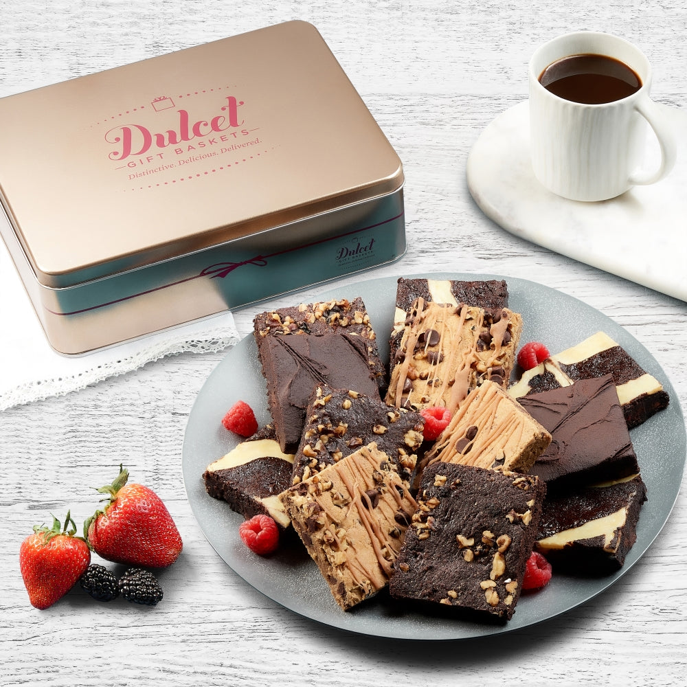 Chocolate Brownie Tin Assortment