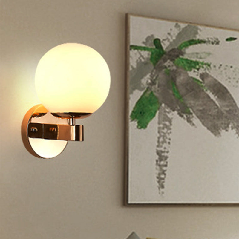 Illuminate Your Space with Timeless Style: The Industrial Wall Sconce with Opal Glass