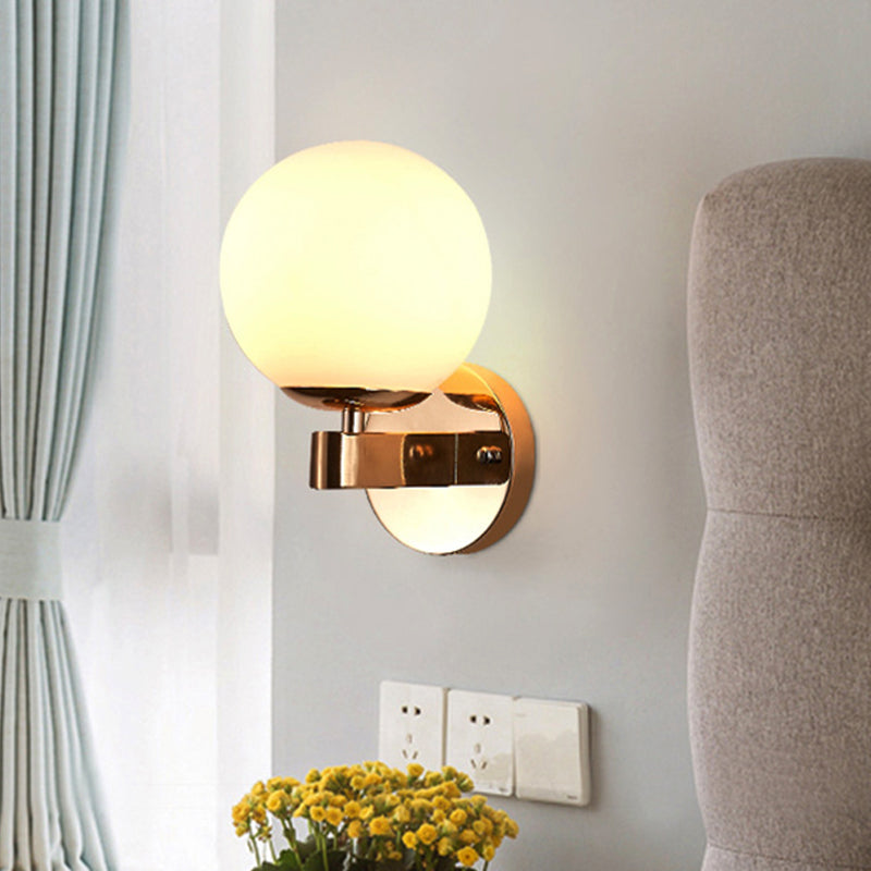 Illuminate Your Space with Timeless Style: The Industrial Wall Sconce with Opal Glass