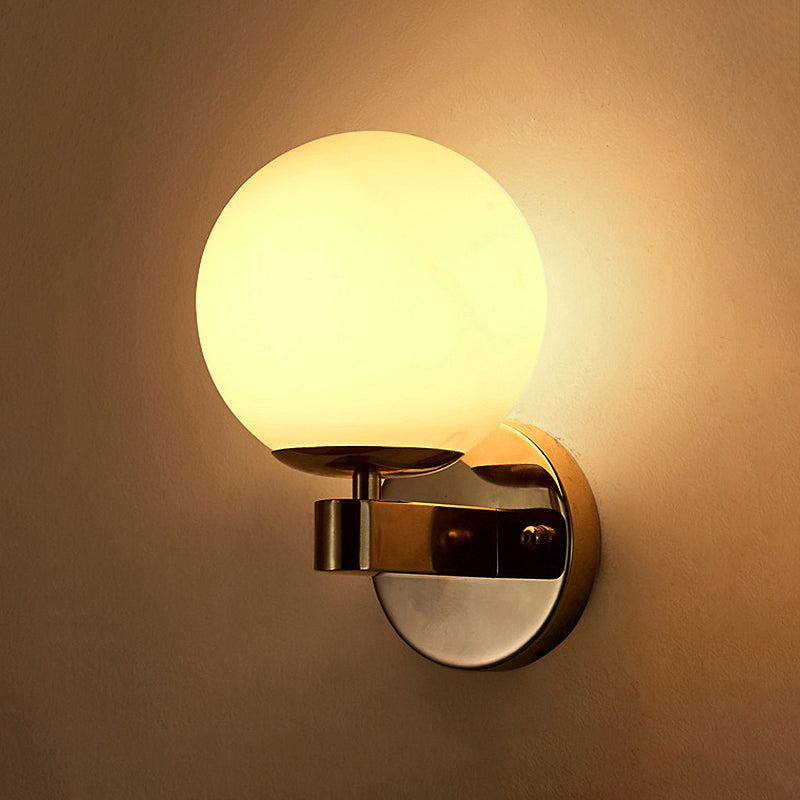 Illuminate Your Space with Timeless Style: The Industrial Wall Sconce with Opal Glass