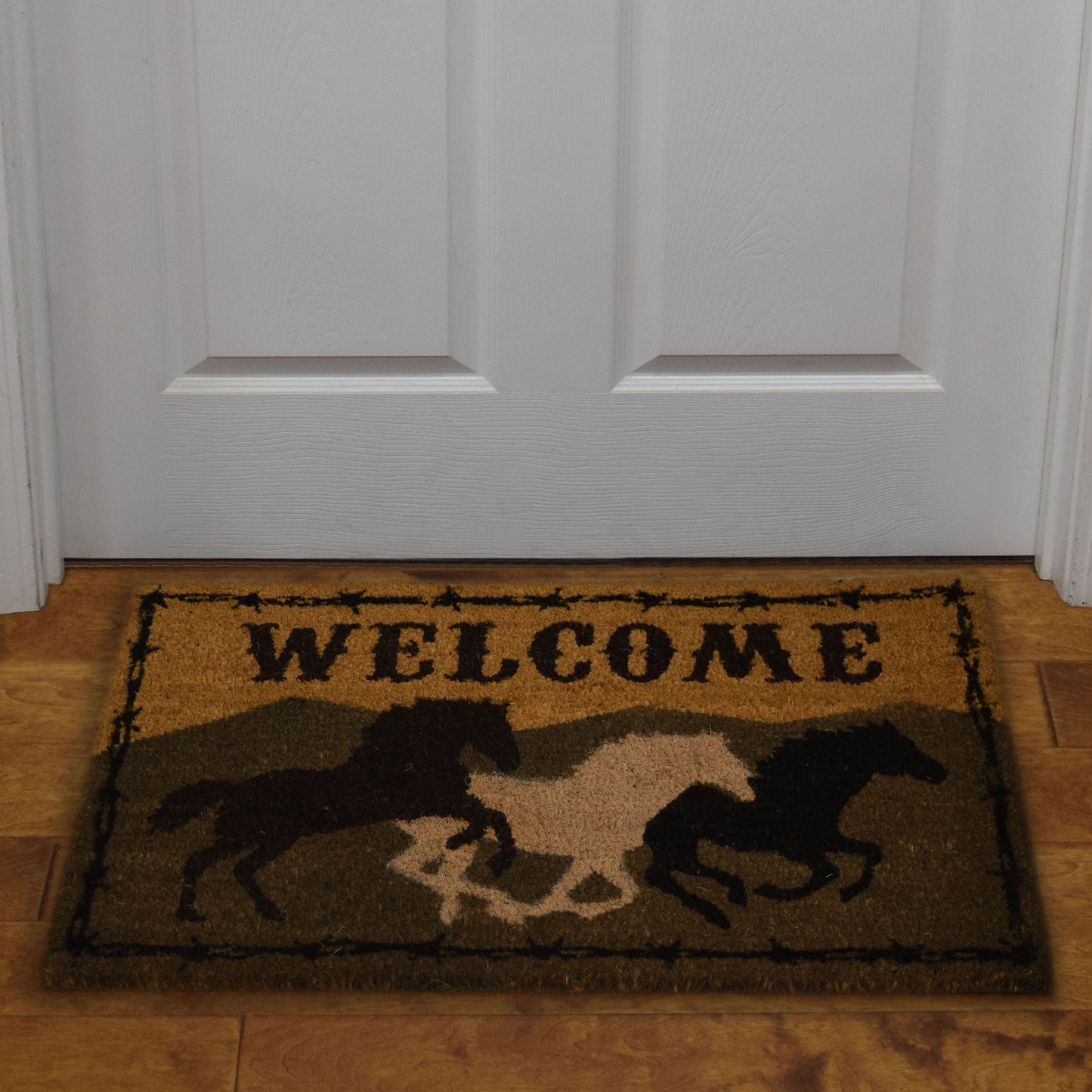 Coir Mat 30in x 18in-Welcome Horse
