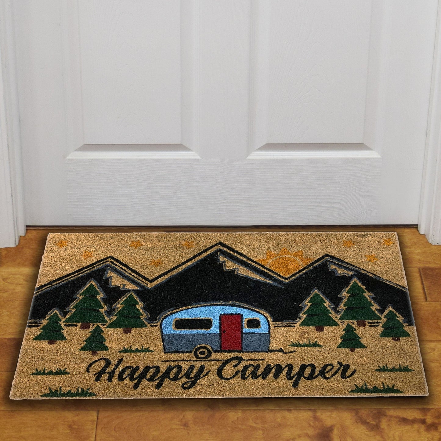 Coir Mat 30in x 18in-Happy Camping