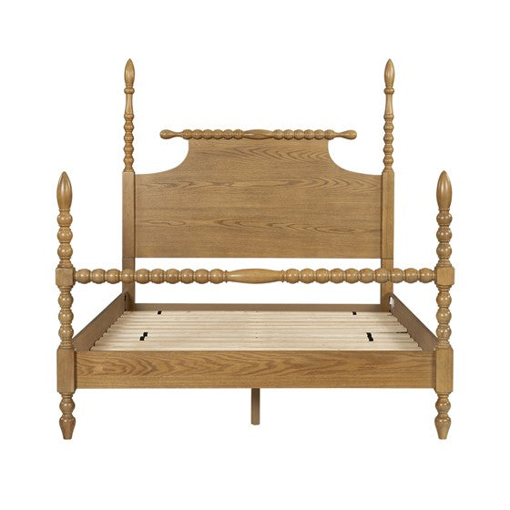Solid Wood Queen Bed