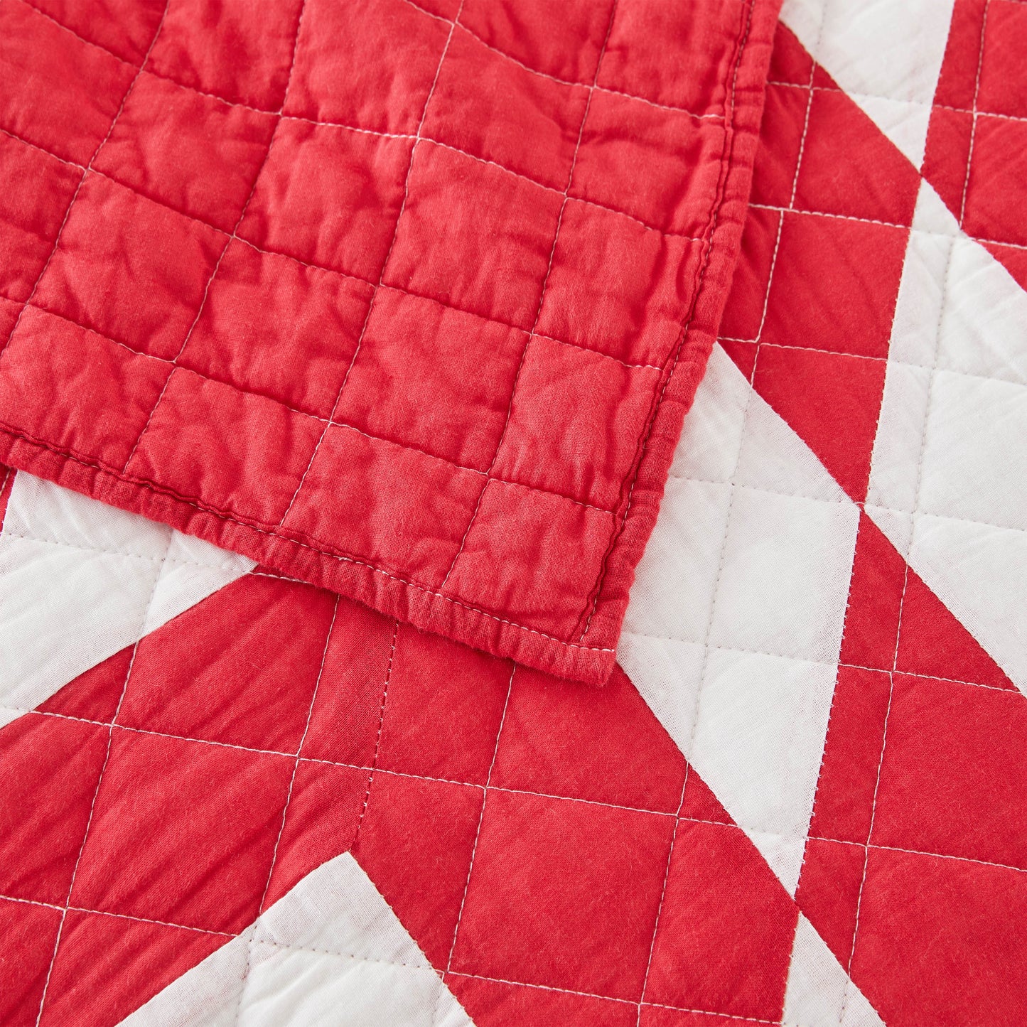 Star Patch Patchwork Cotton Quilt Set