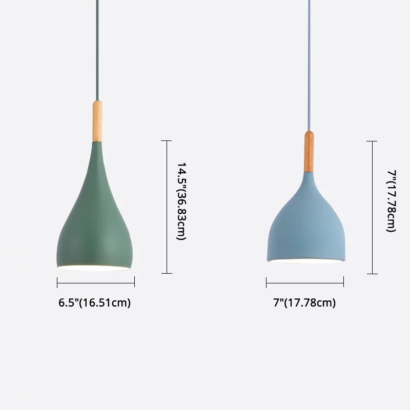 Kiara Modern Teardrop Pendant: A Touch of Elegance for Your Space