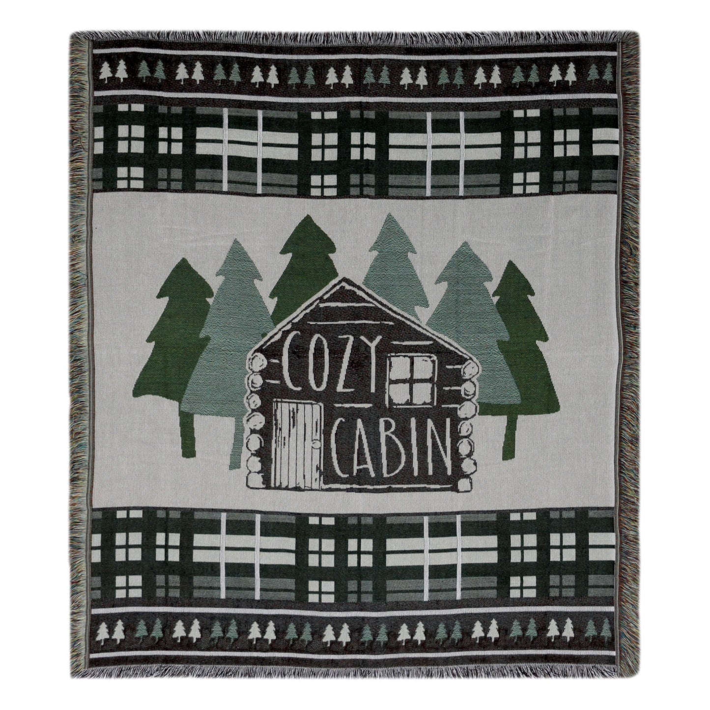 Tapestry Throw 50in x 60in-Cabin
