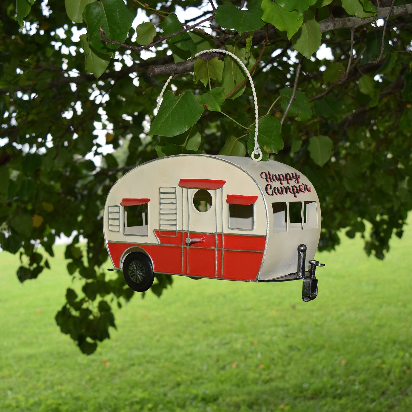 Birdhouse-RV Red and White