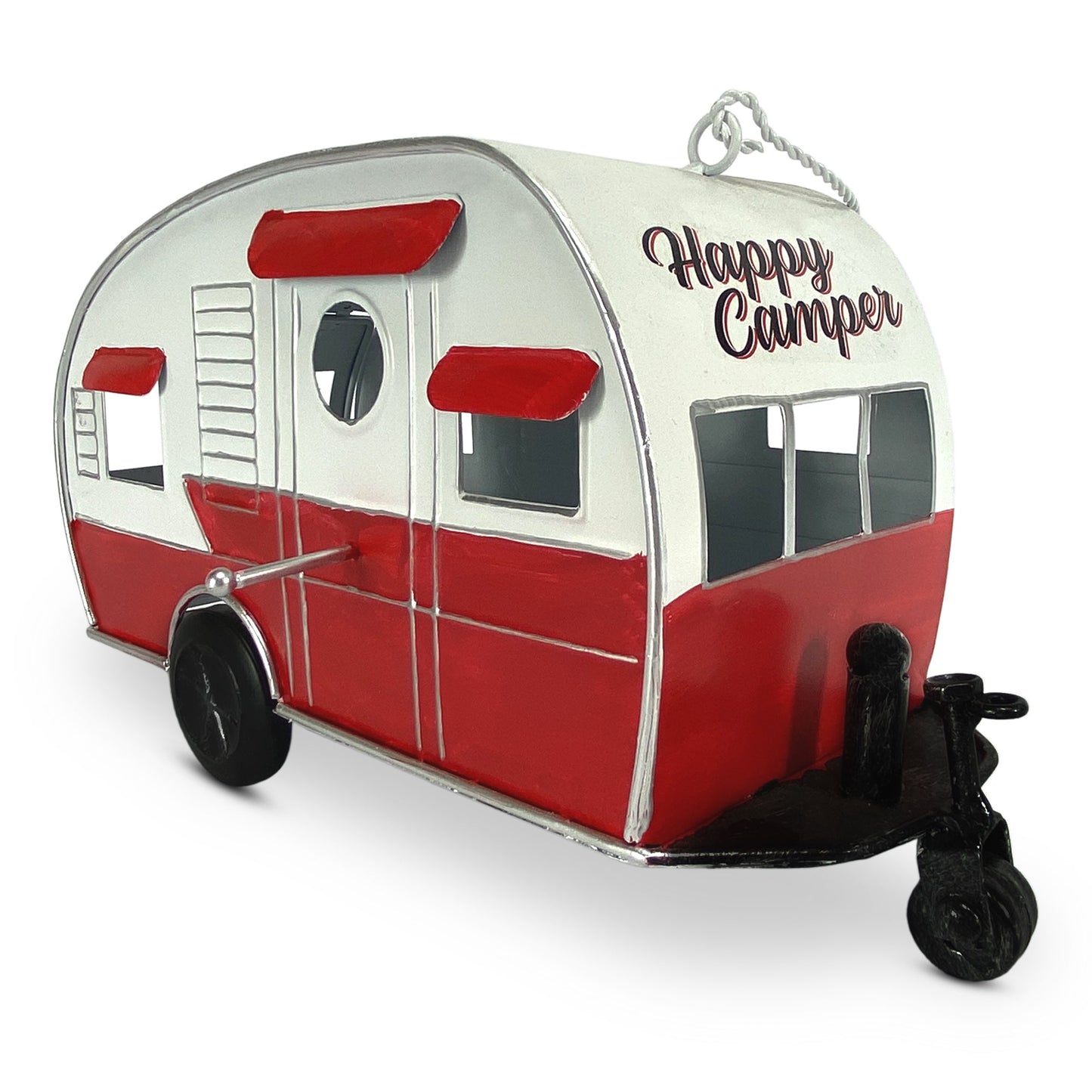 Birdhouse-RV Red and White