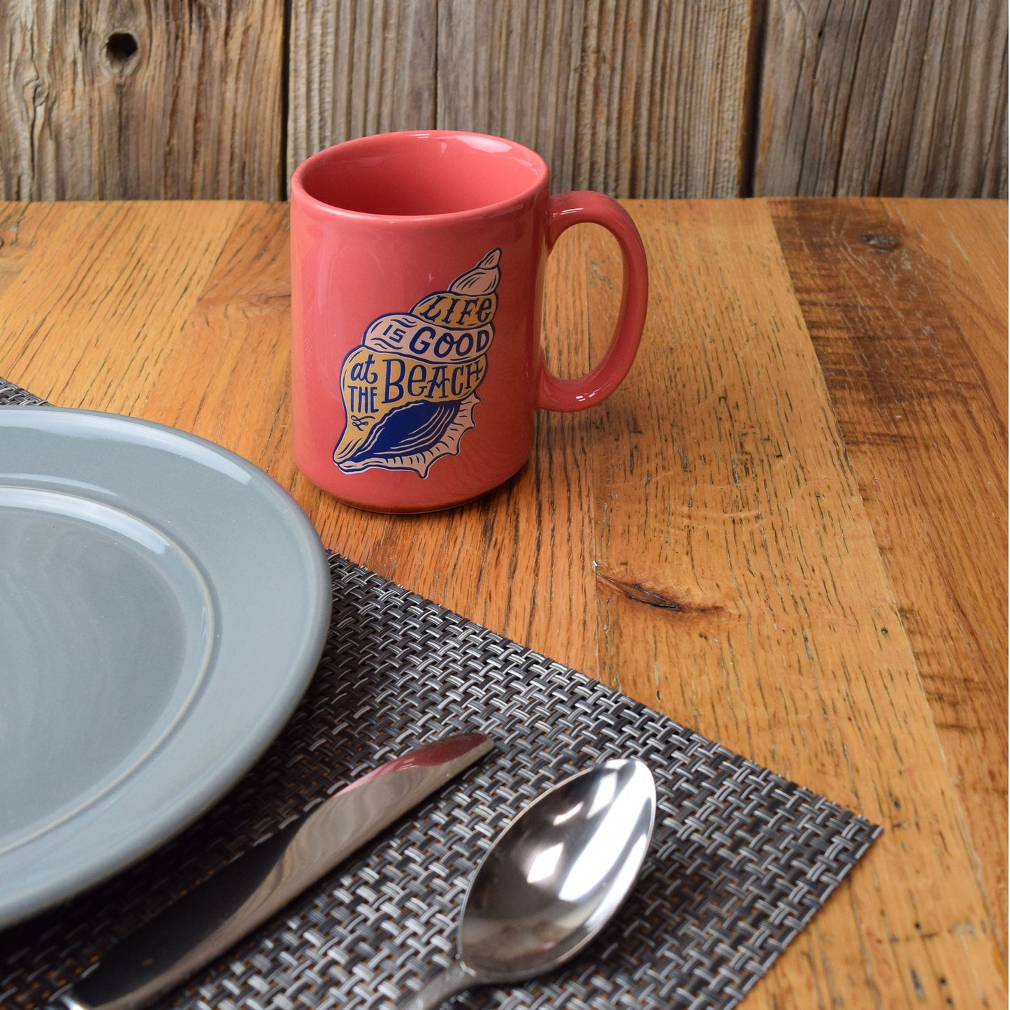 Ceramic Mug 16oz-Life Beach
