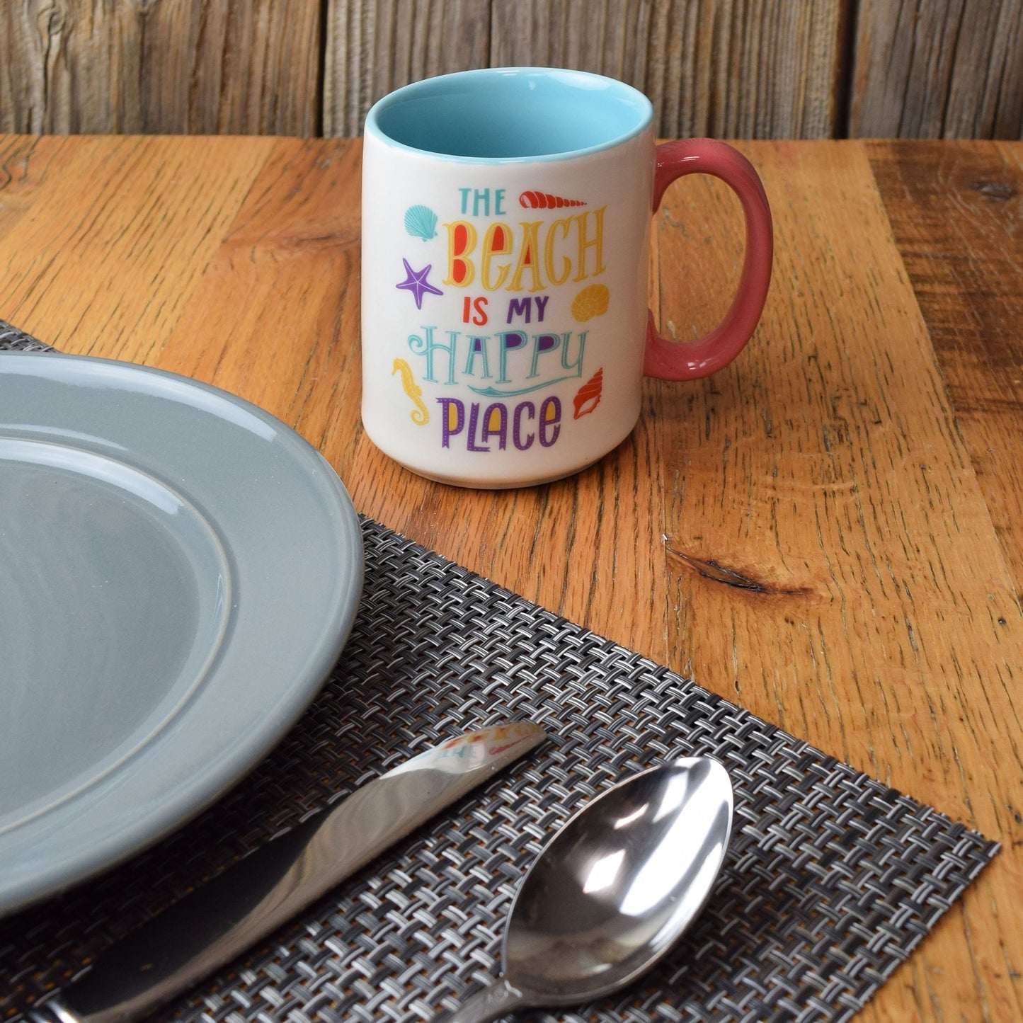 Ceramic Mug 16oz-Beach Happy