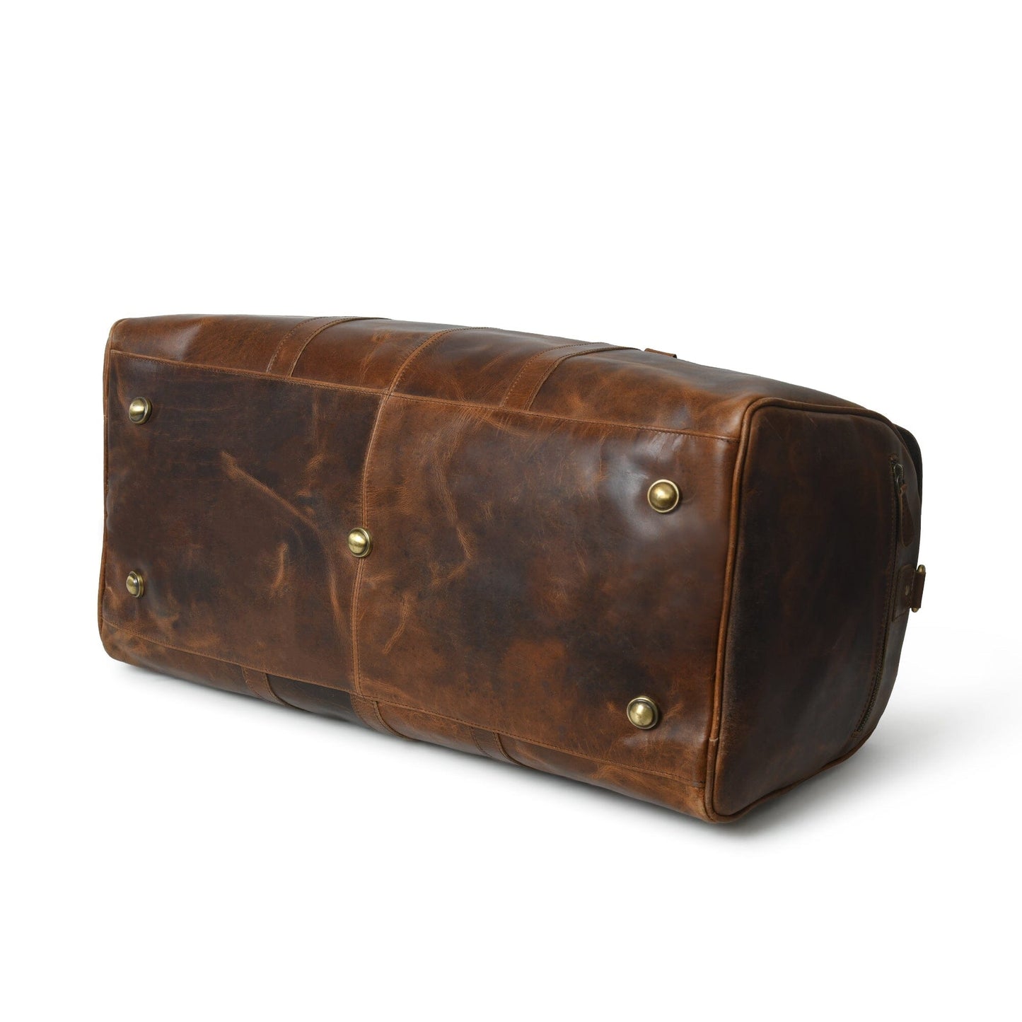 The Bolton Flap Duffel- Brown