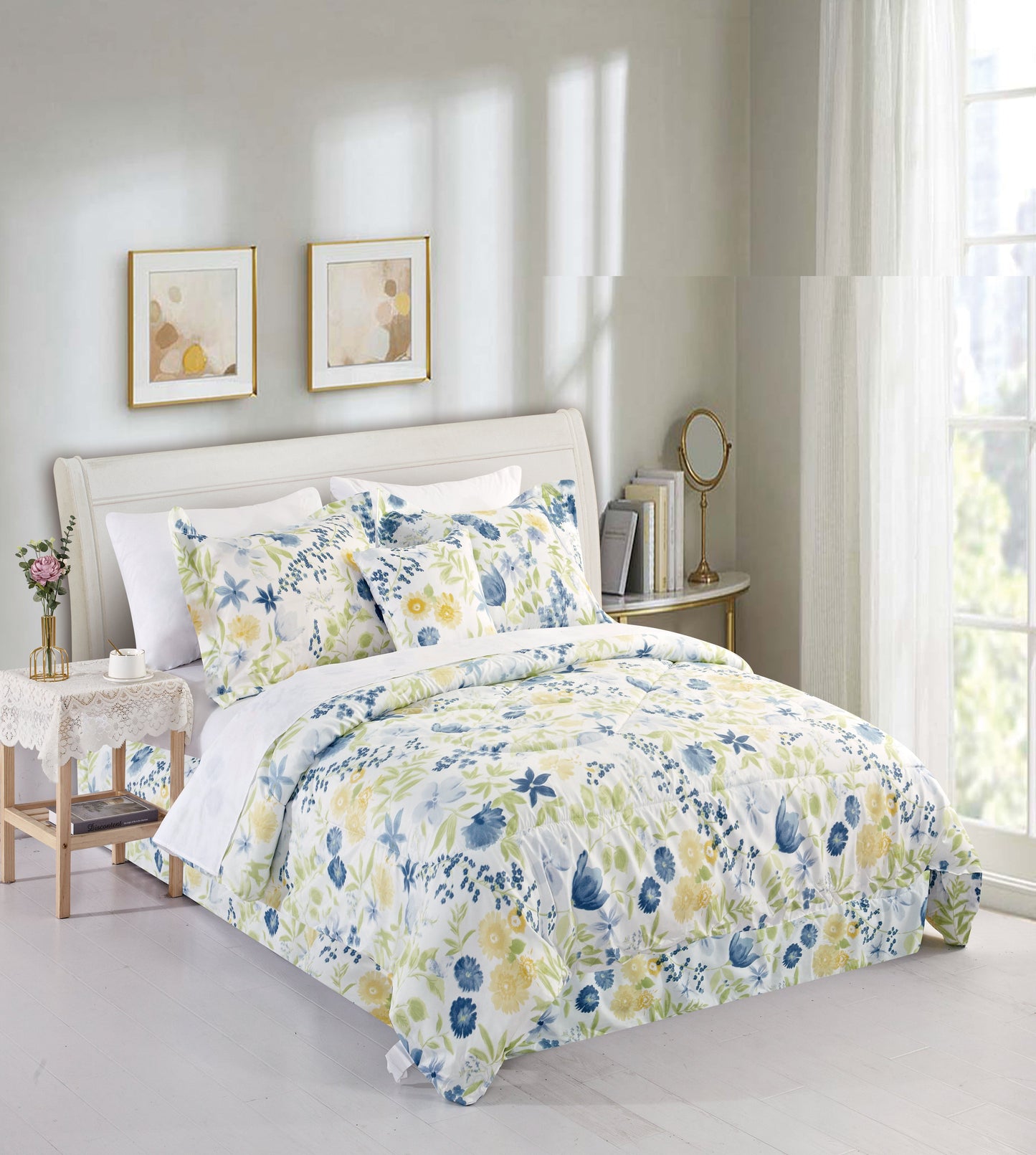 Bibb Home 8 Piece Comforter Set