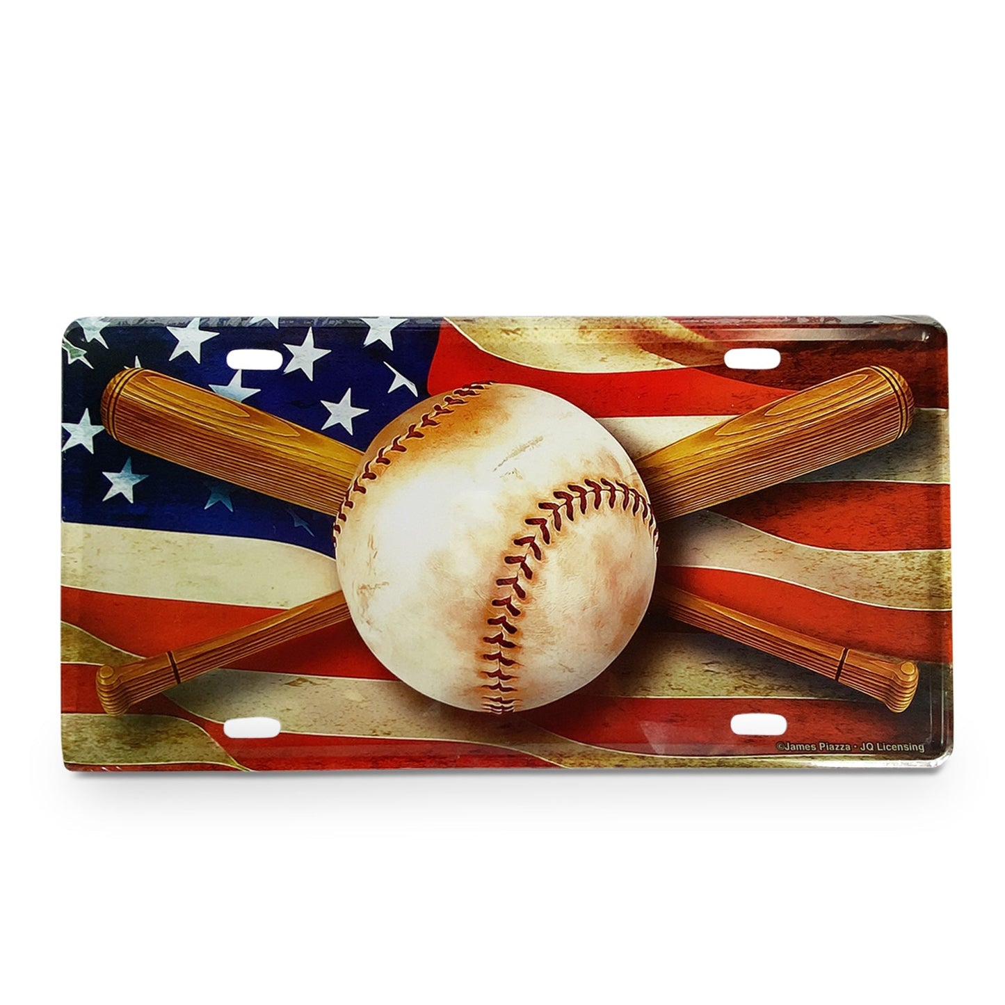 Vanity License Plate 12in x 6in-American Baseball