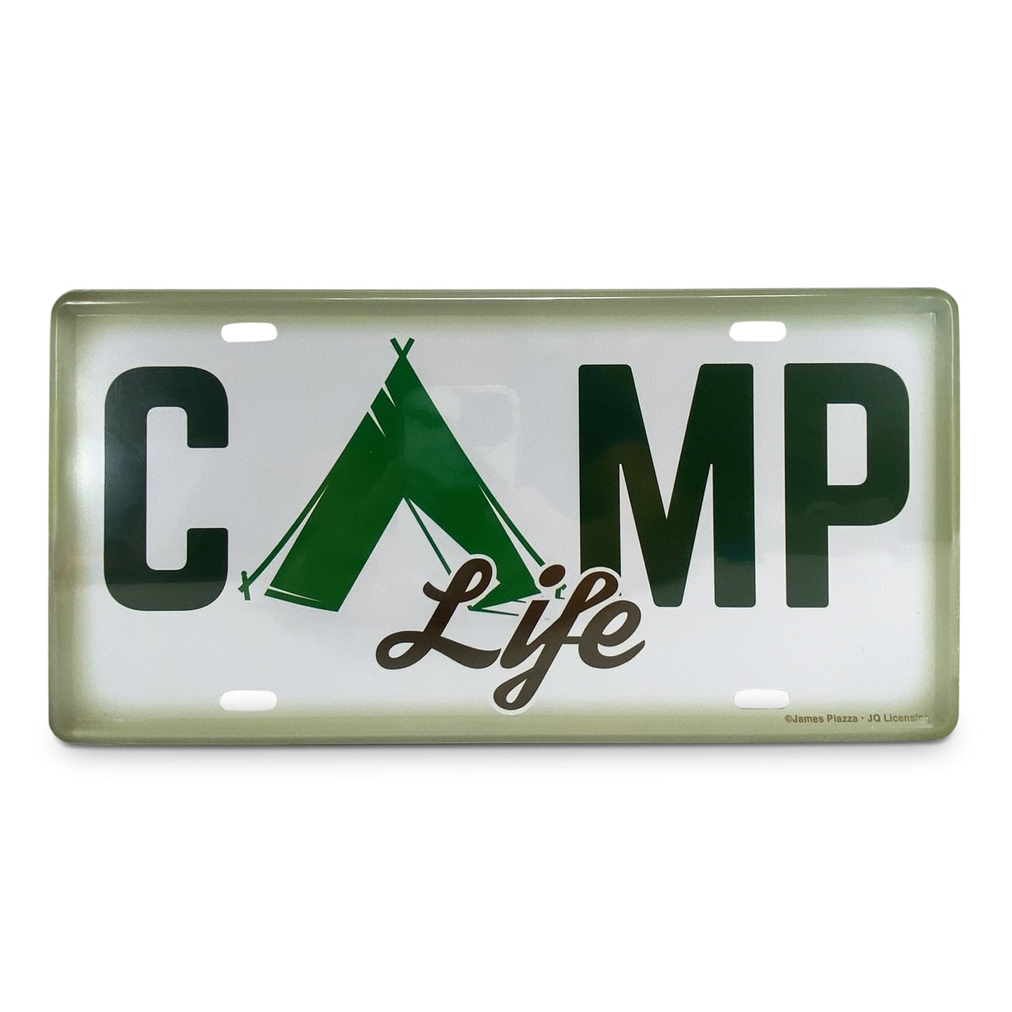 Vanity License Plate 12in x 6in-Camp Life