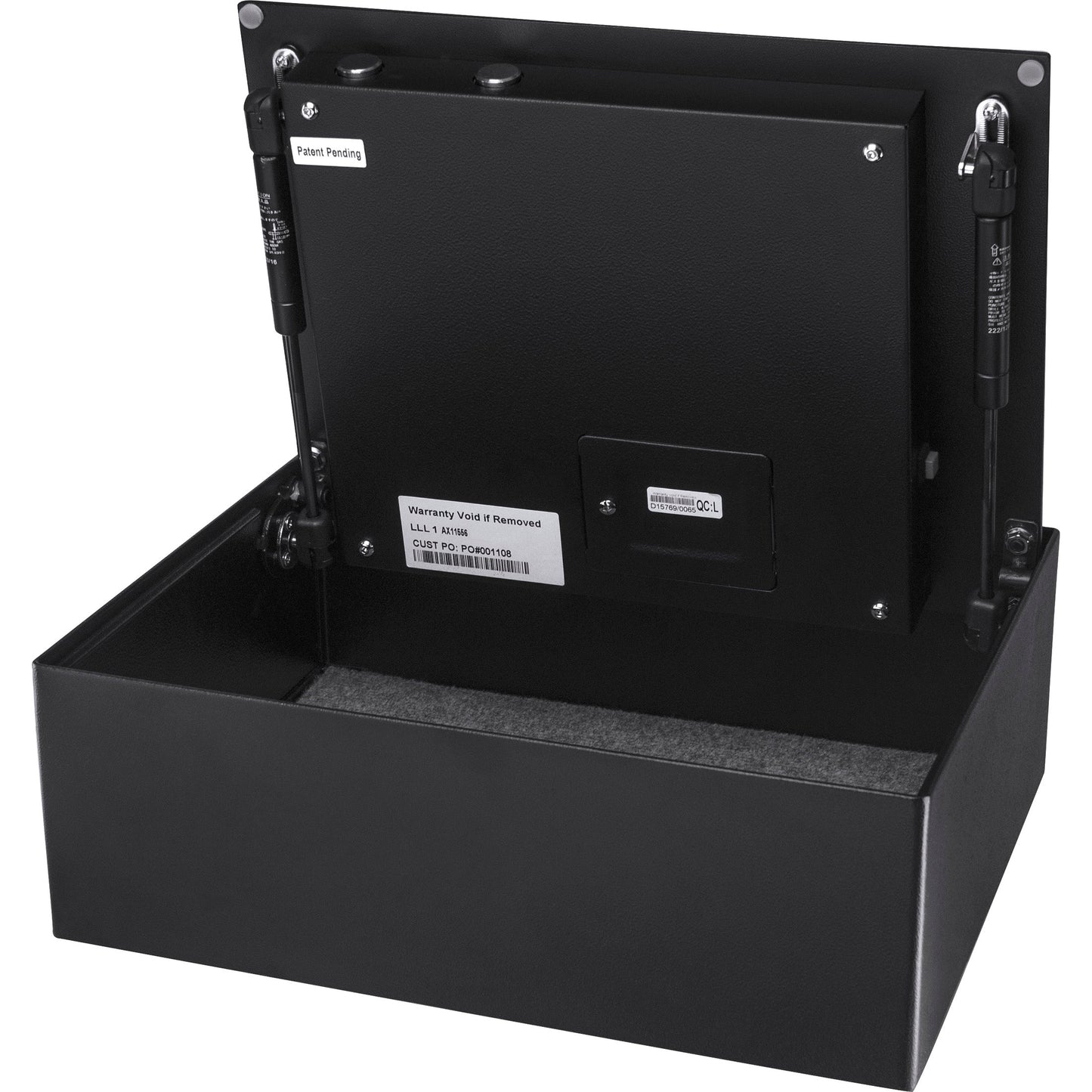 0.23 Cu Ft Top Opening Biometric Security Safe