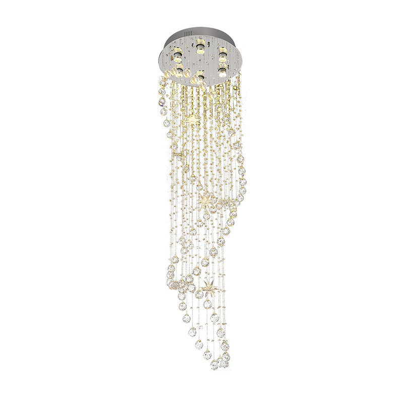 Celeste's Sparkling Symphony: A Modern Masterpiece for Your Ceiling