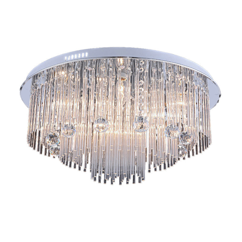 Kendall Cascading Crystal Ceiling Light: A Symphony of Light and Style