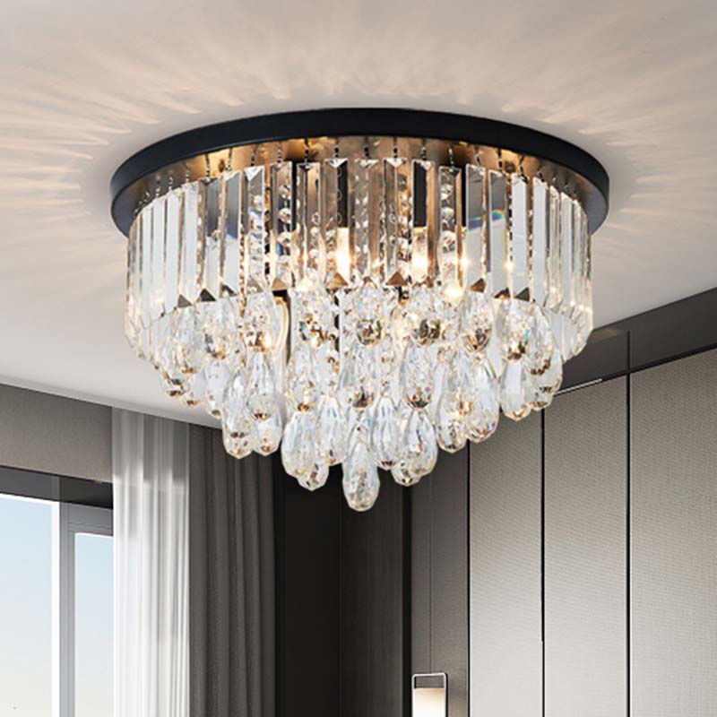 Enchanting Crystals: Modern Elegance for Your Ceiling