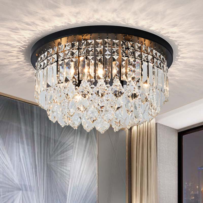 Enchanting Crystals: Modern Elegance for Your Ceiling