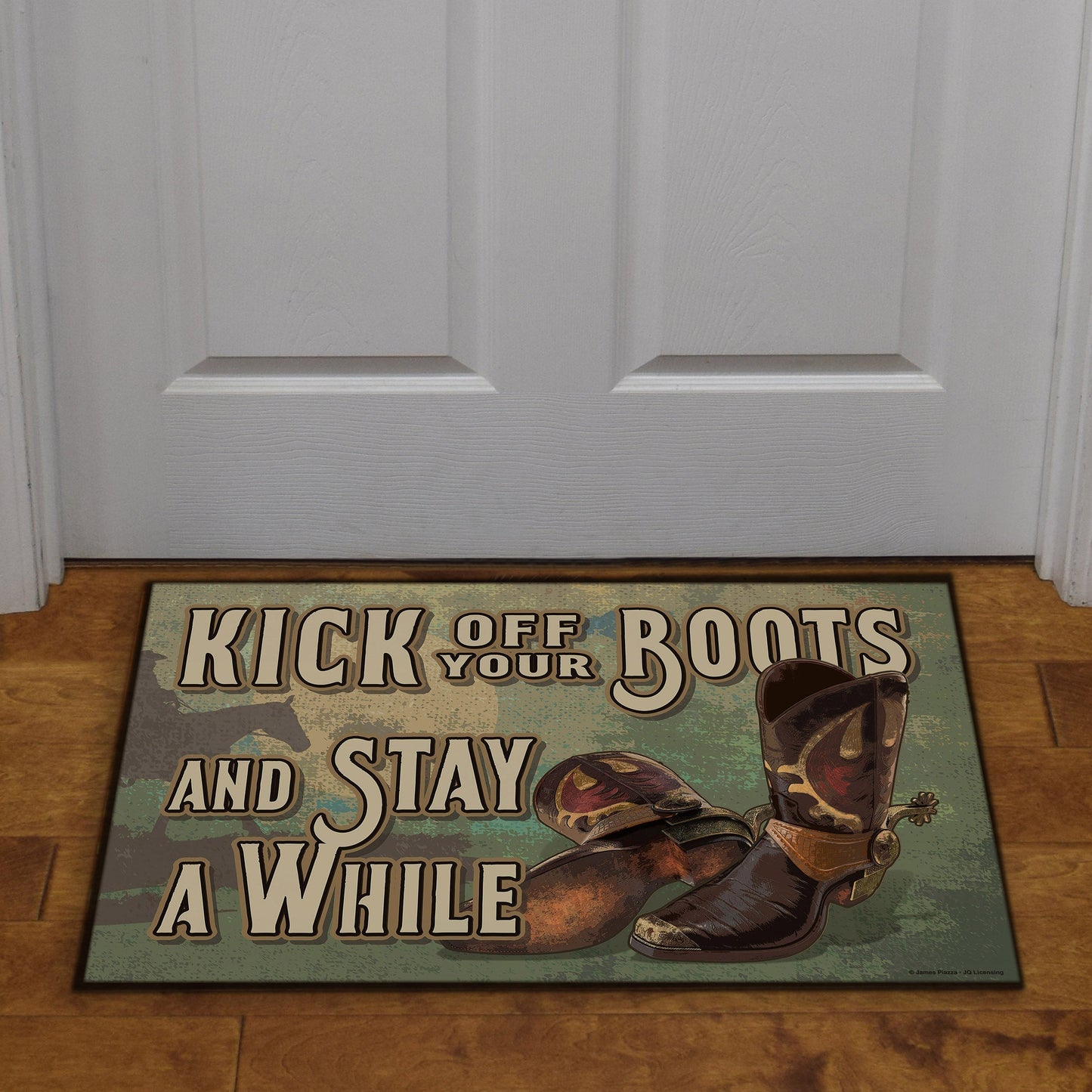 Door Mat Rubber 26in x 17in-Kick Off Boots